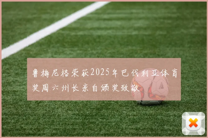 鲁梅尼格荣获2025年巴伐利亚体育奖周六州长亲自颁奖致敬